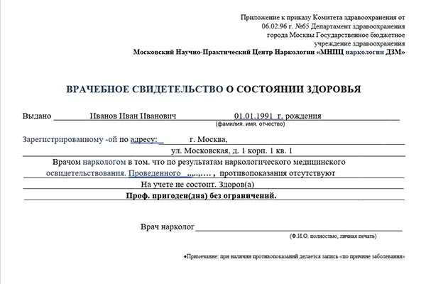 Справки для работы